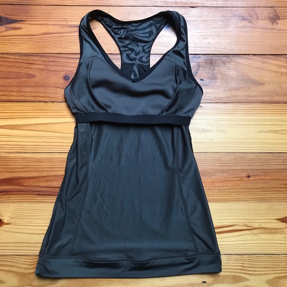 Reebok Brown Floral Tank Top, EUC, M - Picture 13 of 15